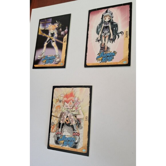 2004 Upper Deck Shonen Jump's Shaman King Matti, Jeanne, and Lola Lot of 3 Cards - Picture 3 of 10